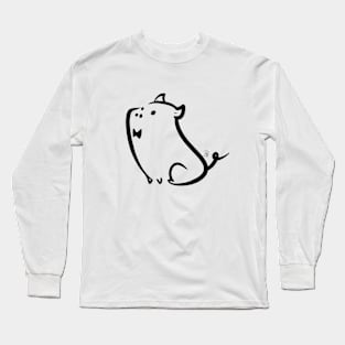 Butler Pig Long Sleeve T-Shirt